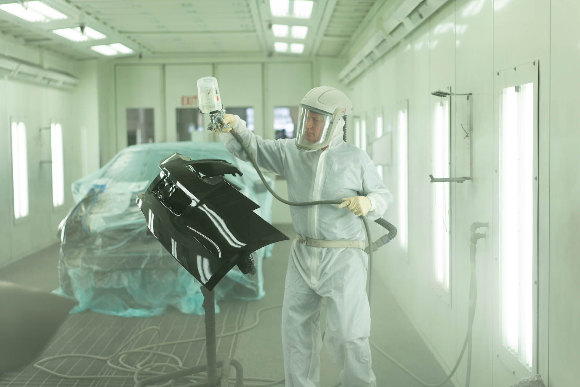 Mullinax Ford - Body Shop Technician Spray Painting