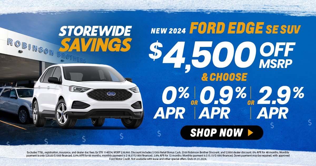 1 Volume Baton Rouge Ford Dealer Robinson Brothers Ford