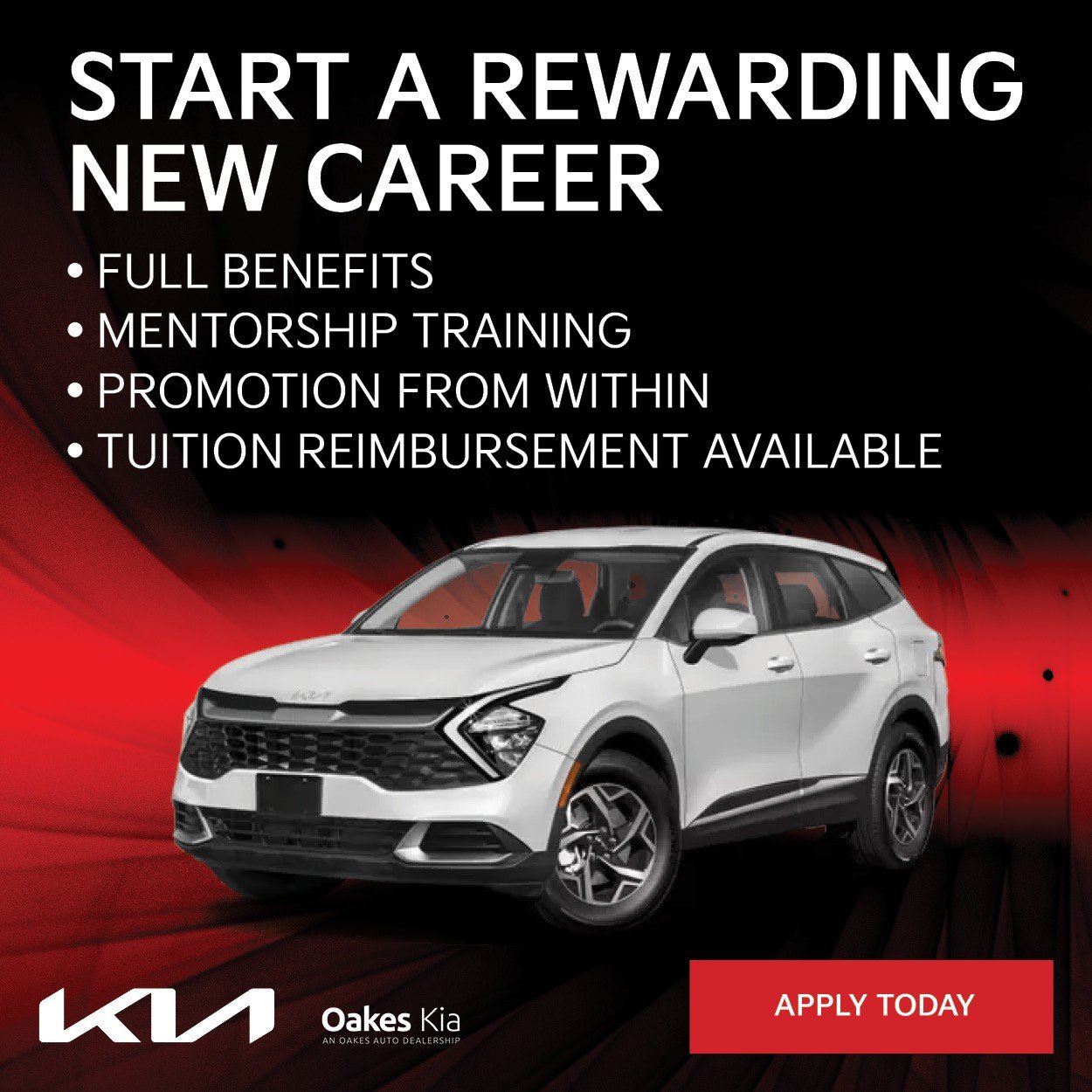 New Kia specials at Oakes Kia