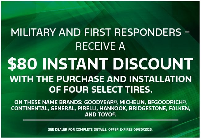 Coupon for Military & First Responders Discount Military & First Responders Discount