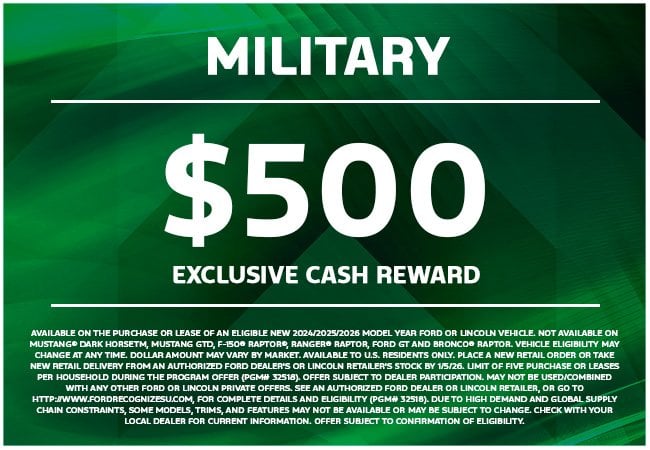 Coupon for Military Appreciation 
