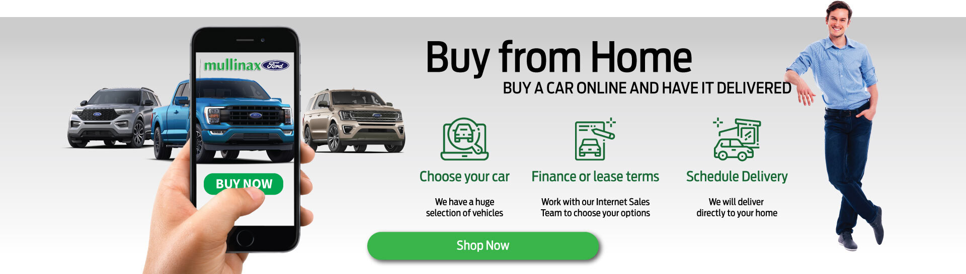 Buy from Home Banner - Mullinax Ford of Central Florida