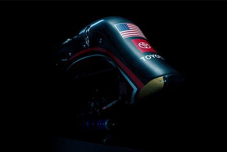 Toyota's new sit ski for the Winter Paralympic Games.