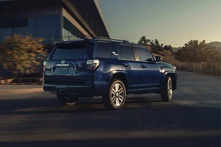 Blue 2021 Toyota 4Runner TRD for sale or lease on Long Island, NY.