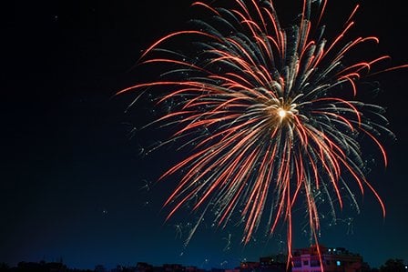 4th of July celebration on Long Island, NY.
