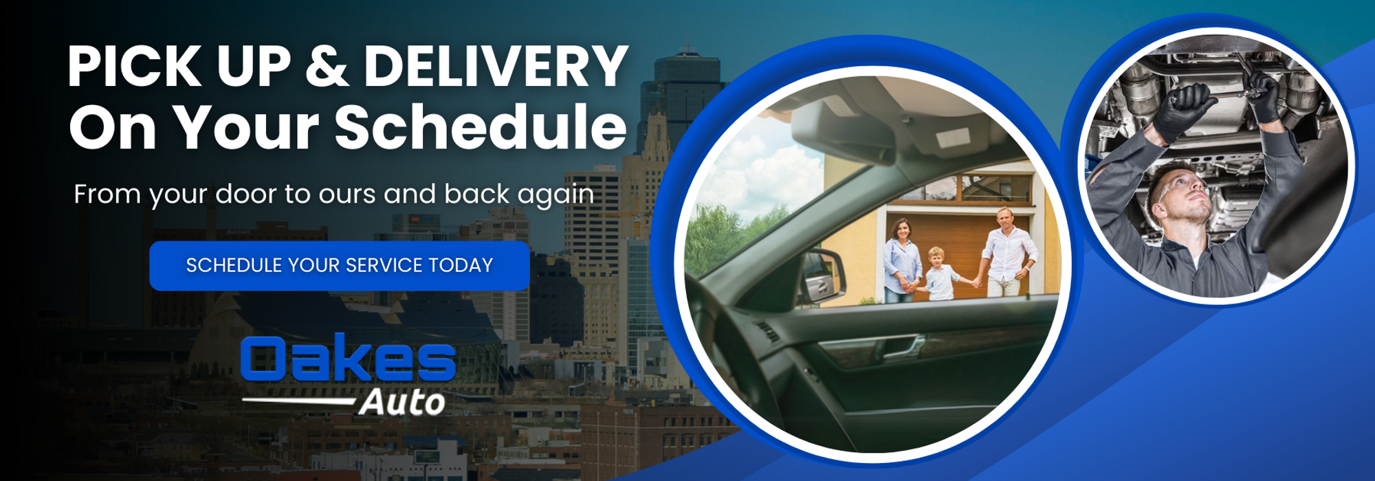 Pick Up and Delivery for Service