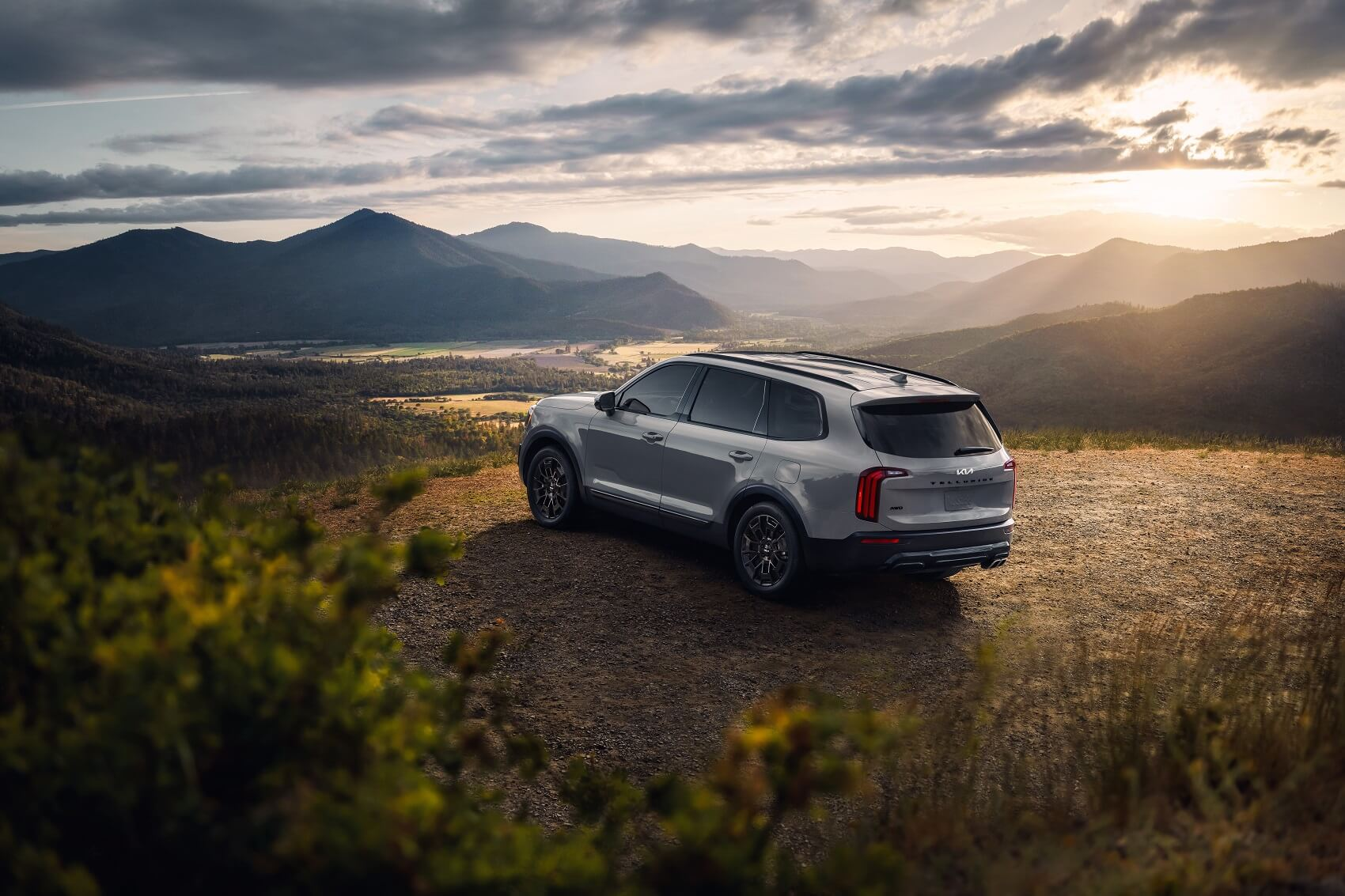 Kia Telluride Mountainscape