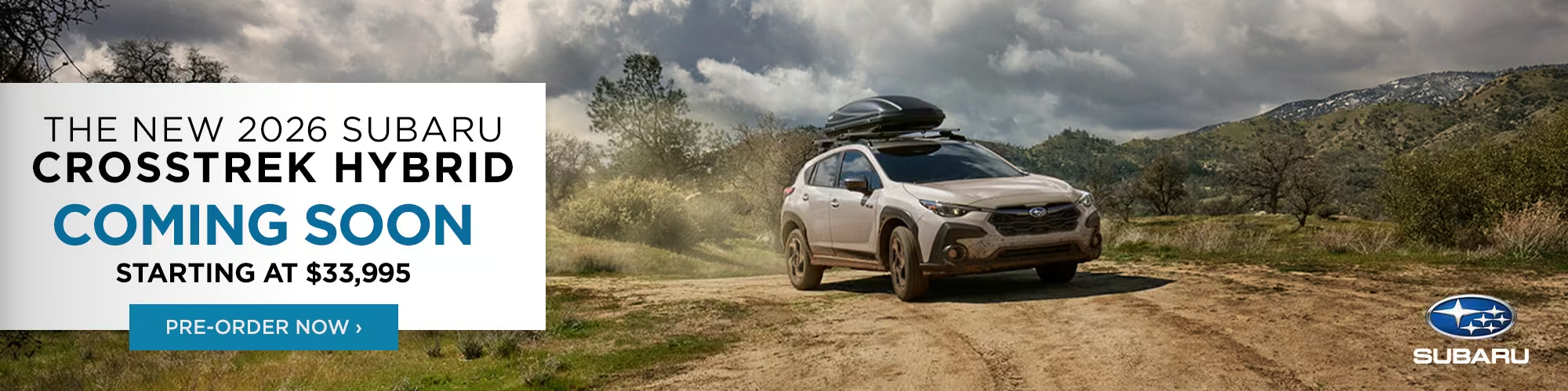 NEW 2026 SUBARU CROSSTREK HYBRID COMING SOON