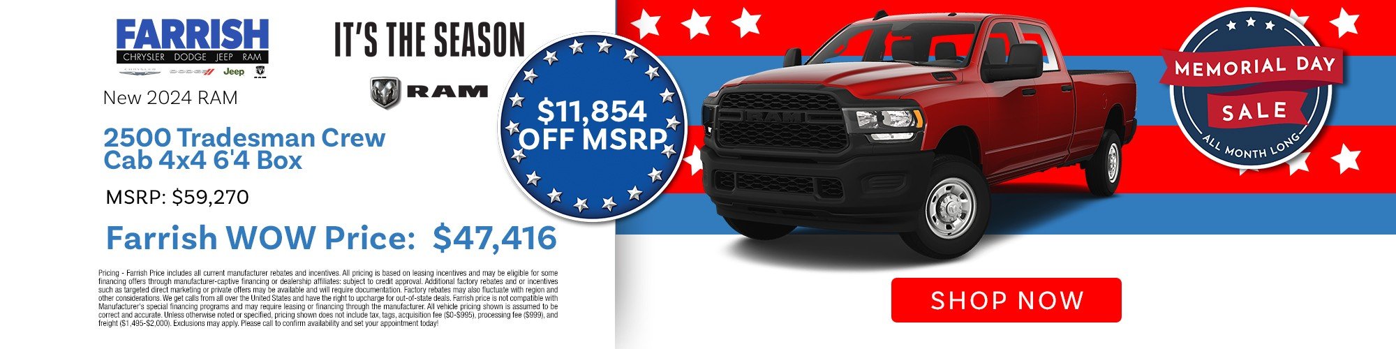 Farrish Cars Chrysler Jeep Dodge Ram Subaru Fairfax VA