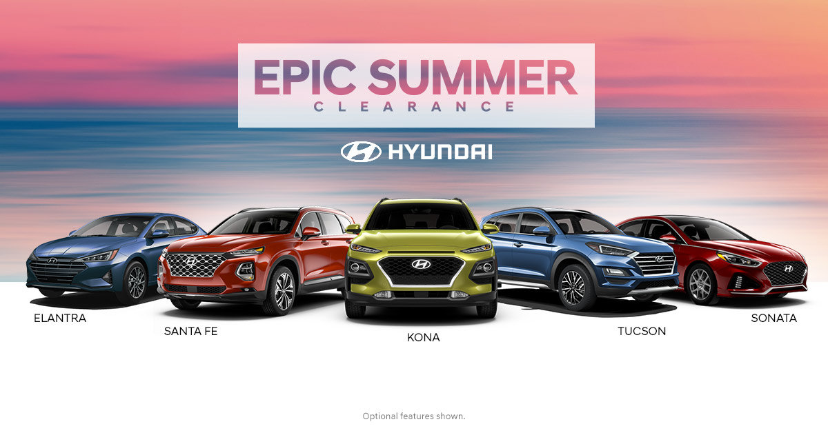 Epic Summer Clearance at Advantage Hyundai