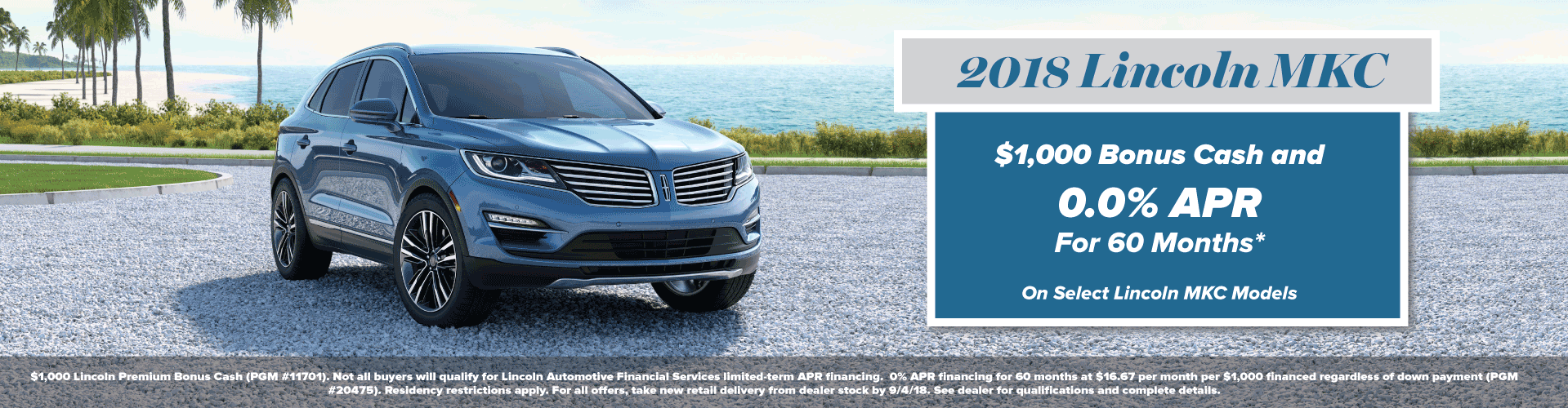 Lincoln MKZ 2018 Summer Invitation