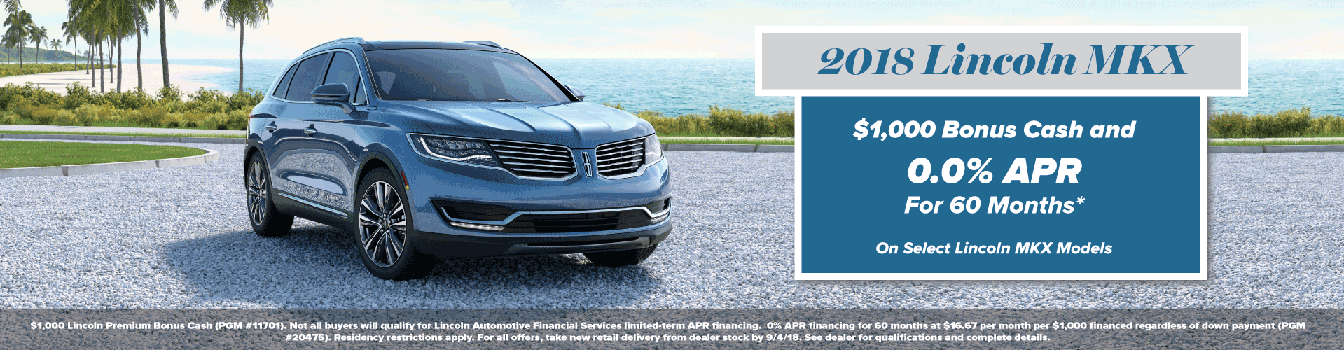 2018 Lincoln MKX Offer