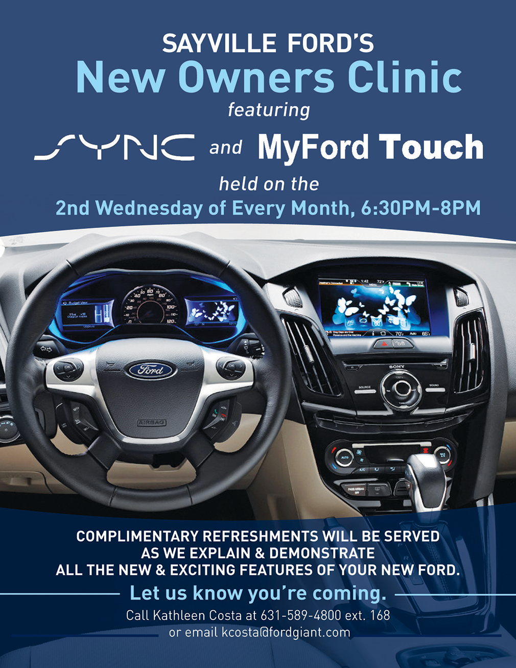 ford awd cars on Register For Ford Sync Class Sayville Ford Ford For Sale