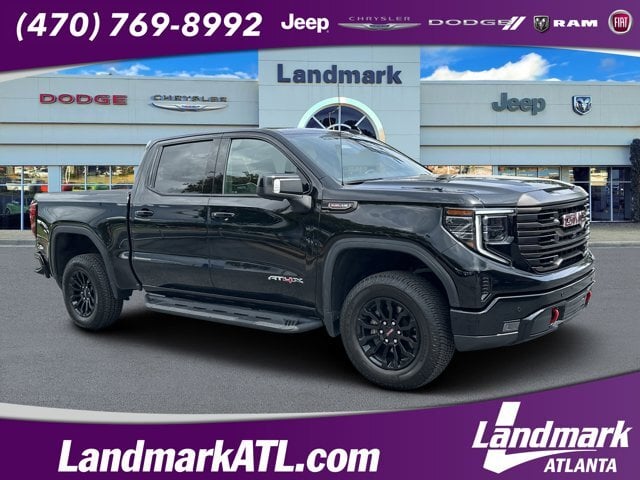 Lease this 2022, Black, GMC, Sierra 1500, AT4X