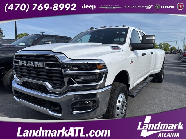 Lease this 2025, White, Ram, 3500, Tradesman 4x4 Crew Cab 8' Box
