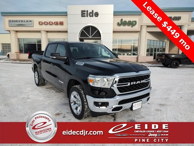 Lease this 2022, Black, Ram, 1500, Big Horn
