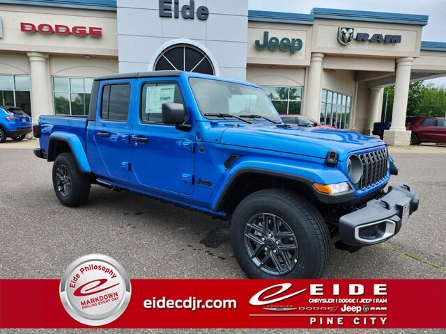 Lease this 2025, Blue, Jeep, Gladiator, Sport S