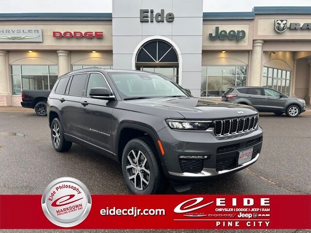 Lease this 2025, Gray, Jeep, Grand Cherokee L, Limited