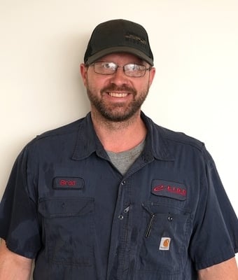 Technician Brad Ausmus in Service at Eide CDJR Pine City