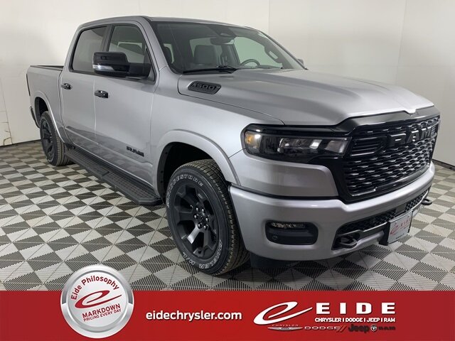 Lease this 2025, Silver, Ram, 1500, Big Horn Night Edition