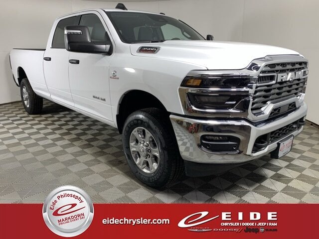 Lease this 2025, White, Ram, 3500, Big Horn