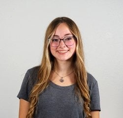 Cashier Olivia Bitz in Service at Eide Chrysler