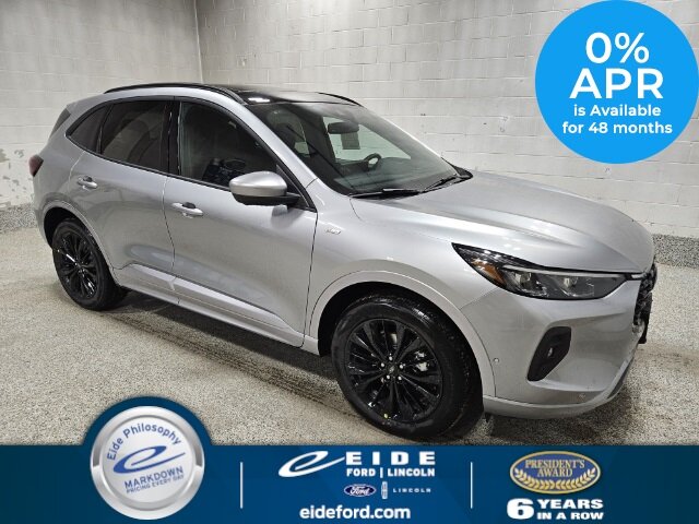 Lease this 2024, Silver, Ford, Escape, ST-Line Elite