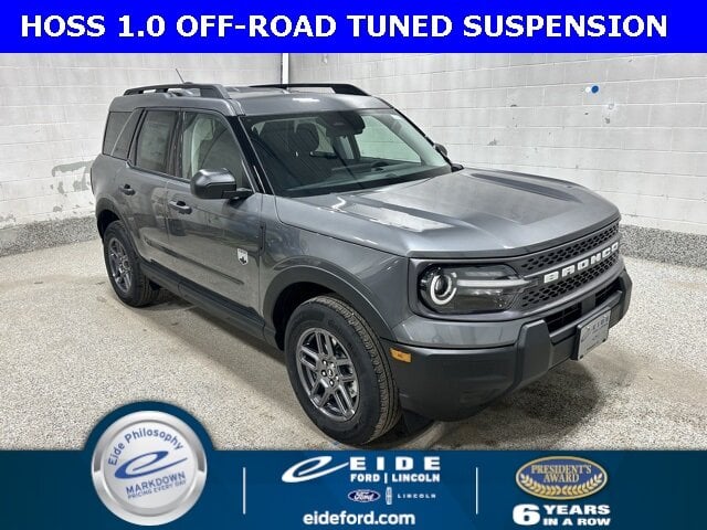 Lease this 2025, Gray, Ford, Bronco Sport, Big Bend