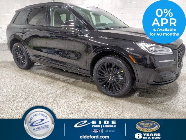 Lease this 2025, Black, Lincoln, Corsair, Reserve