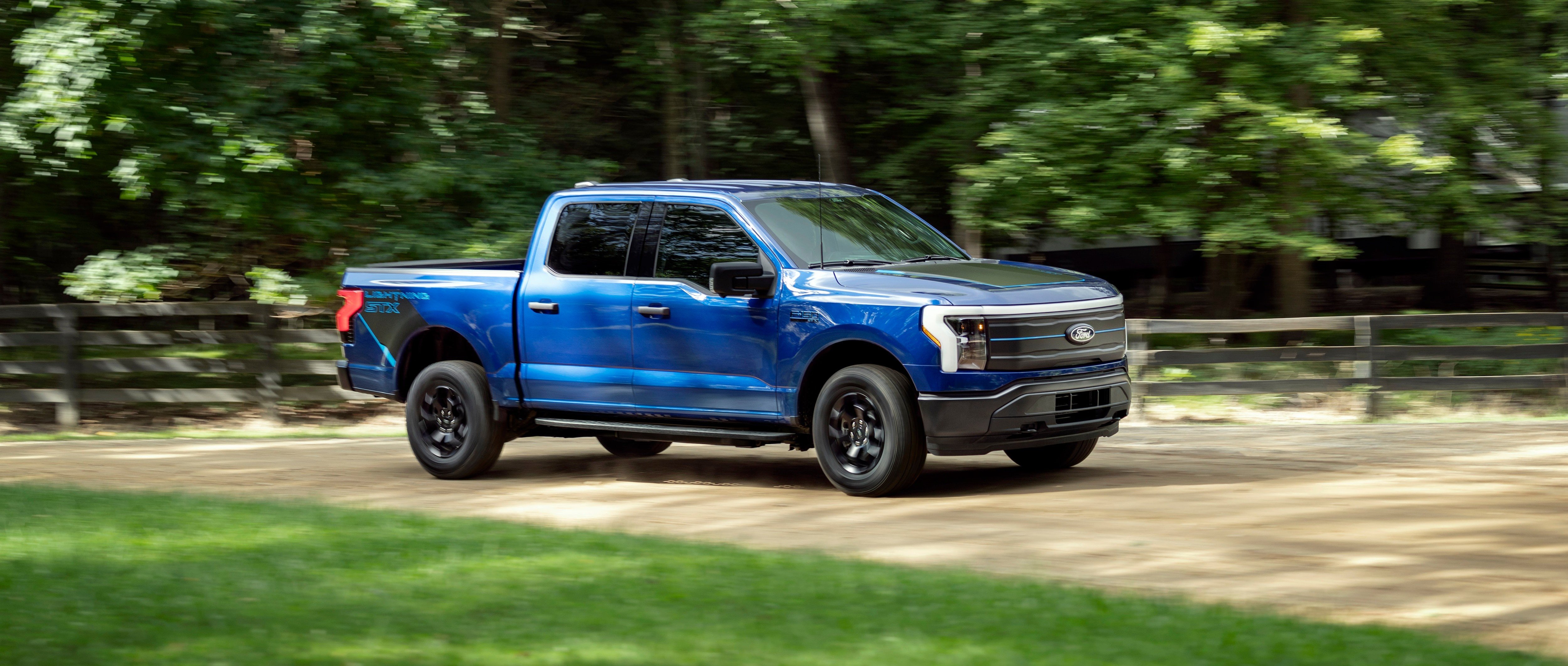 Blue F-150 Towing Specs