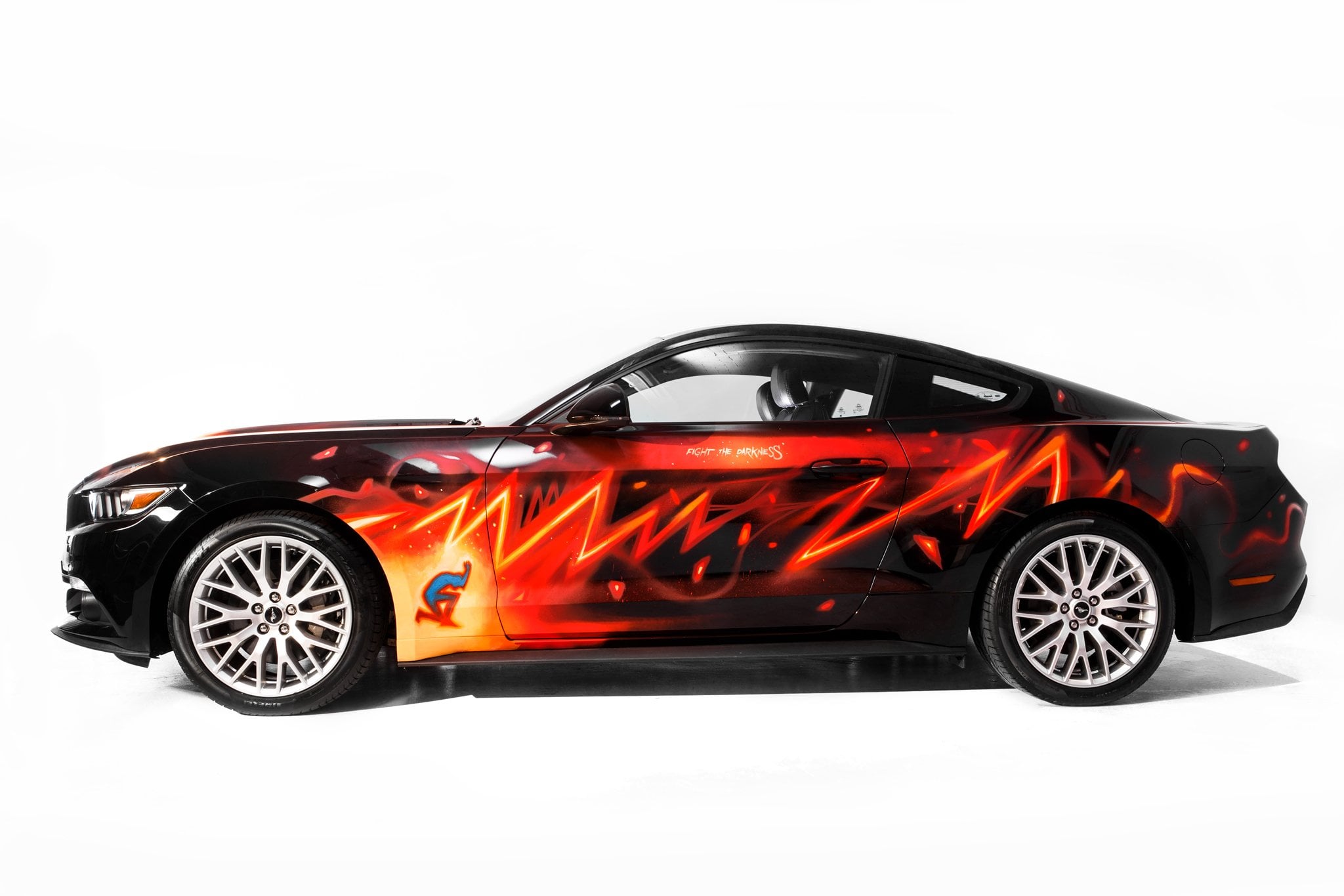 Mustang Car Wrap in Montgomery, AL