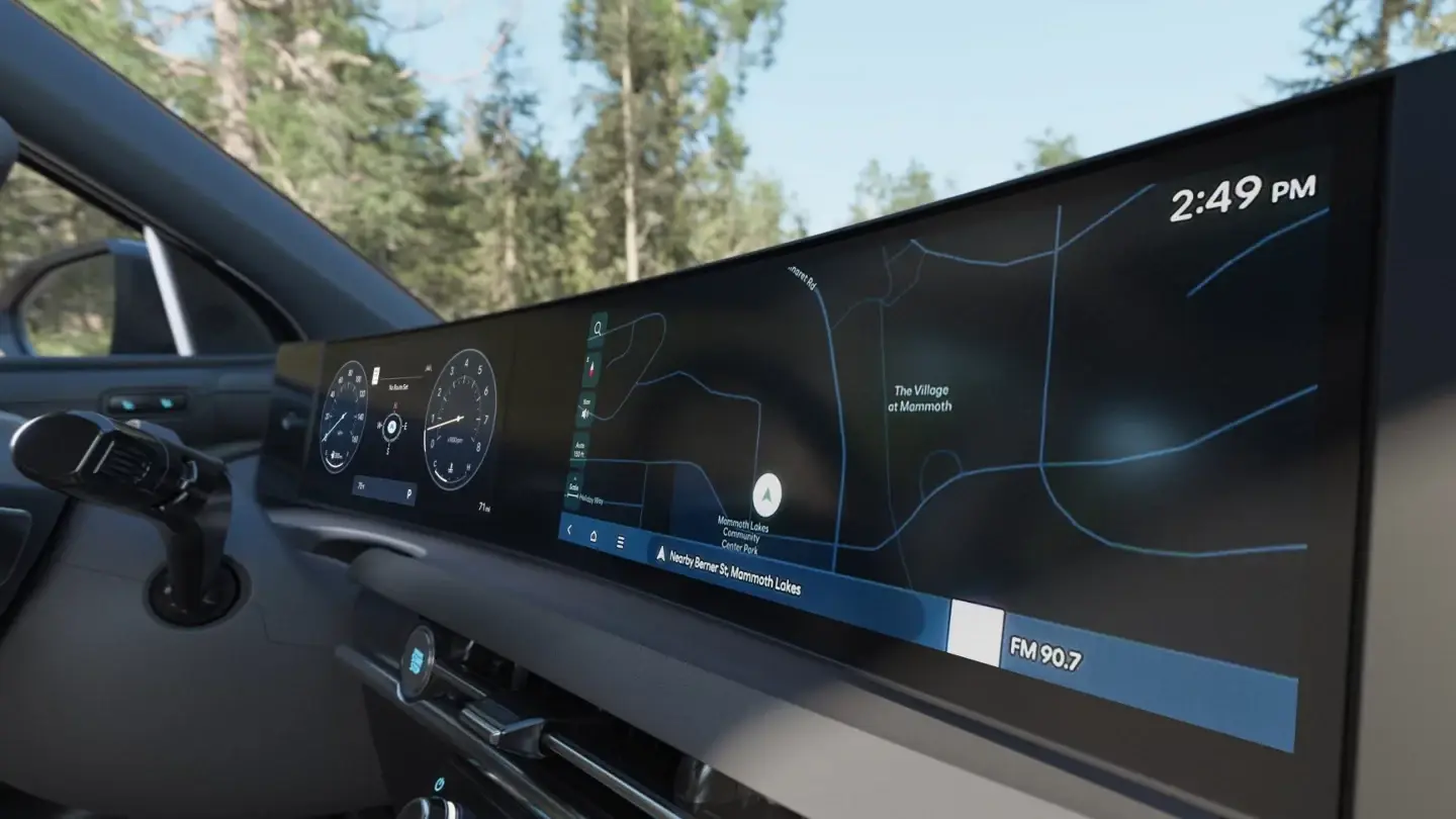 2026 Hyundai Santa Cruz Front Dash Technology