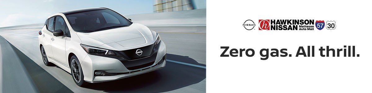 Nissan Electric Vehicle Banner
