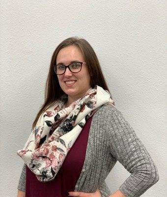 Payroll Clerk Meighan Wolcott in Main Office at Chuck Colvin Ford Nissan