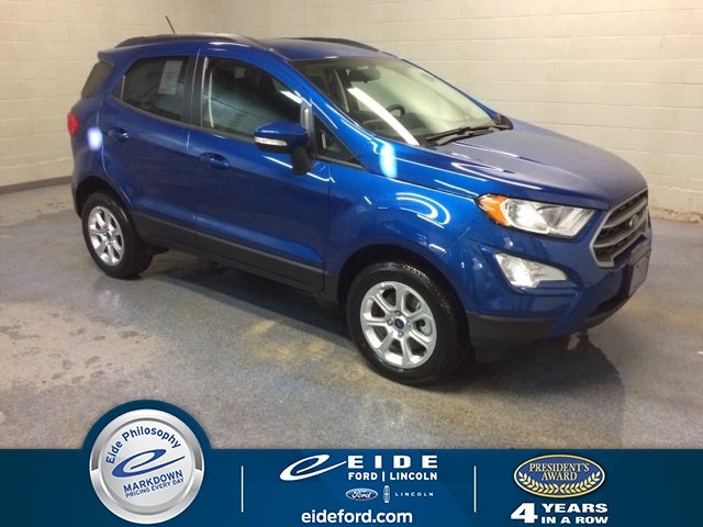 Ford Lease Finance Prices In Bismarck Nd Lease This 2018 Blue Ford Ecosport Se