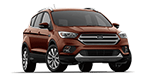 brand new ford escape parked out front of our Dallas TX ford location
