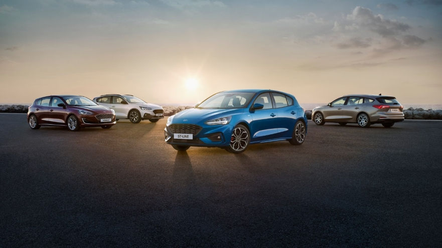 The all-new Focus features 4-door sedan, 5-door estate/wagon and 5-door hatchback body styles, depending on the market.