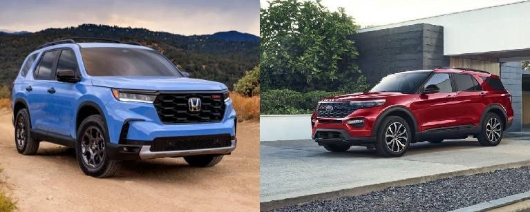 2024 Ford Explorer vs Honda Pilot | Planet Ford Dallas | Planet Ford ...
