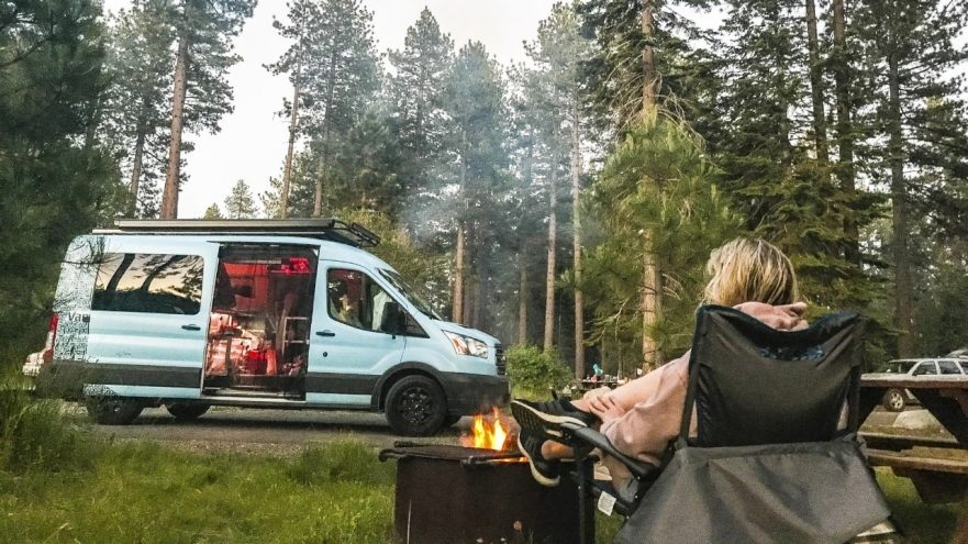 VanDOIt converts from passenger hauler to adventure van to mobile office