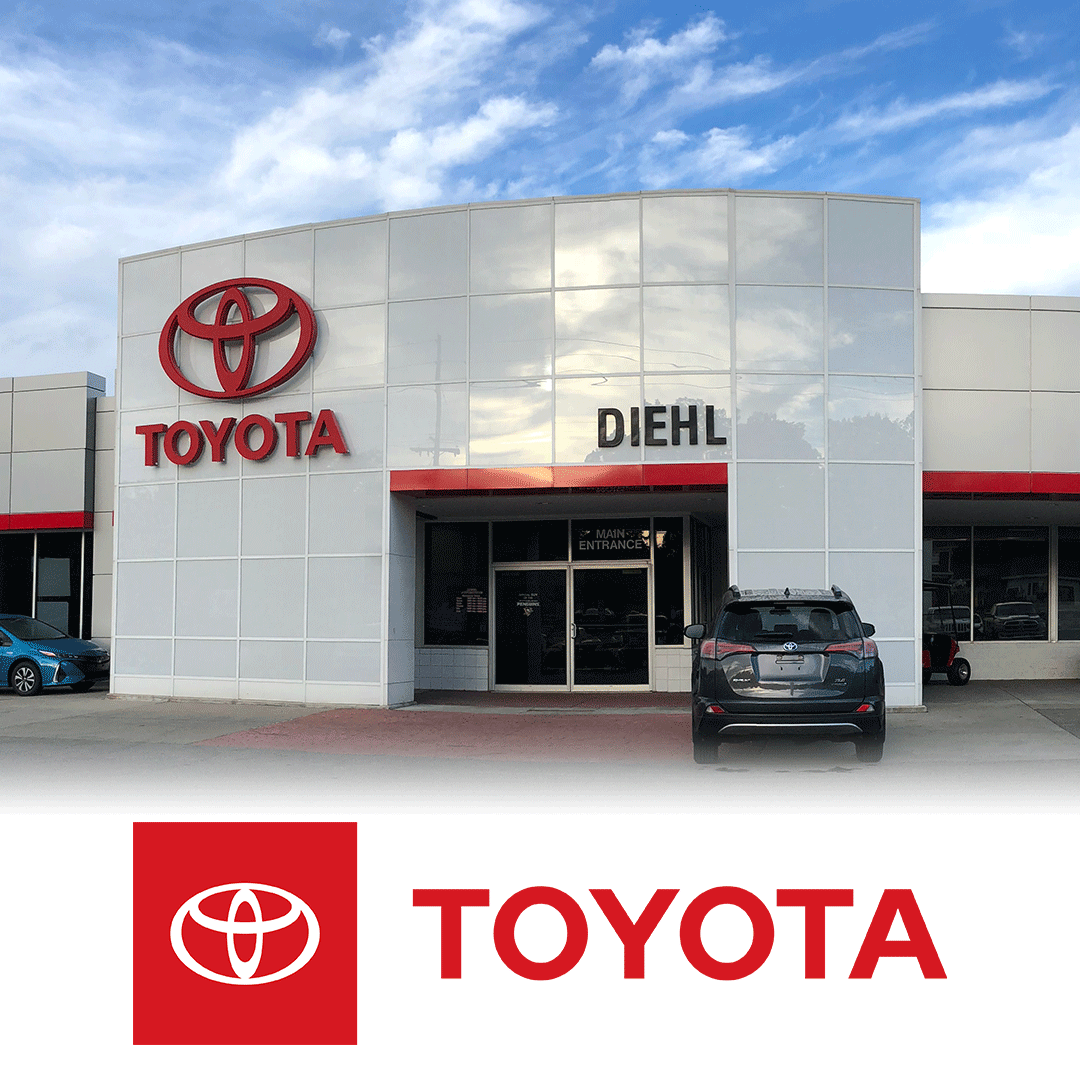 Diehl toyota butler store front lets go places diehl automotive group chrysler dodge jeep ram volkswagen chevrolet buick cadillac map directions