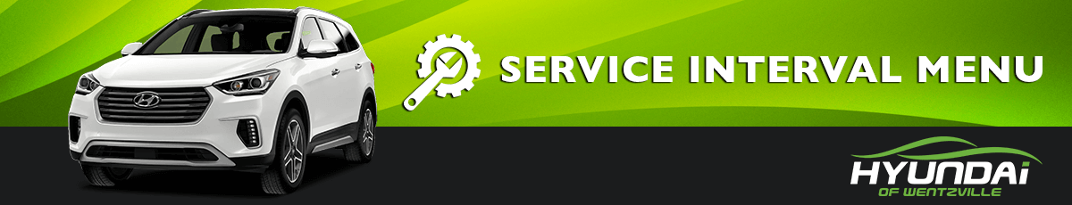Hyundai Service Interval Menu